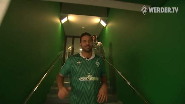 Claudio Pizarro's farewell game